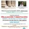Curso -Aprender a crear bienestar en la Mente y Cuerpo con la relajación y meditación-