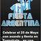 25 de Mayo fiesta argentina en Fuengirola 