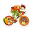 Desayuno  y  paseo en bicicleta 