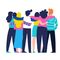 Grupo de parejas 