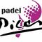 Partido de padel nivel medio