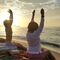 PRACTICAS DE YOGA EN LA PLAYA. FUENGIROLA 